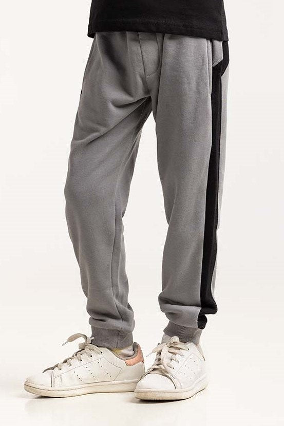 Toddler Boy Grey Trouser 224-520-006
