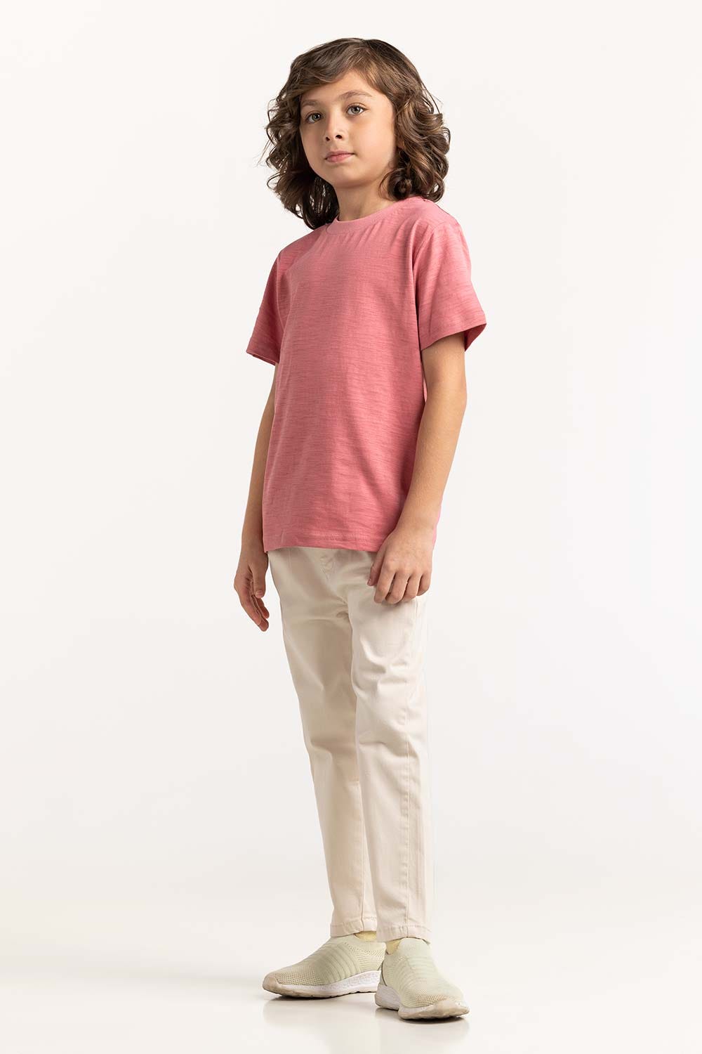 Toddler Boy Pink T-Shirt 231-513-002
