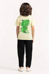 Toddler Boy Yellow T-Shirt 231-513-009
