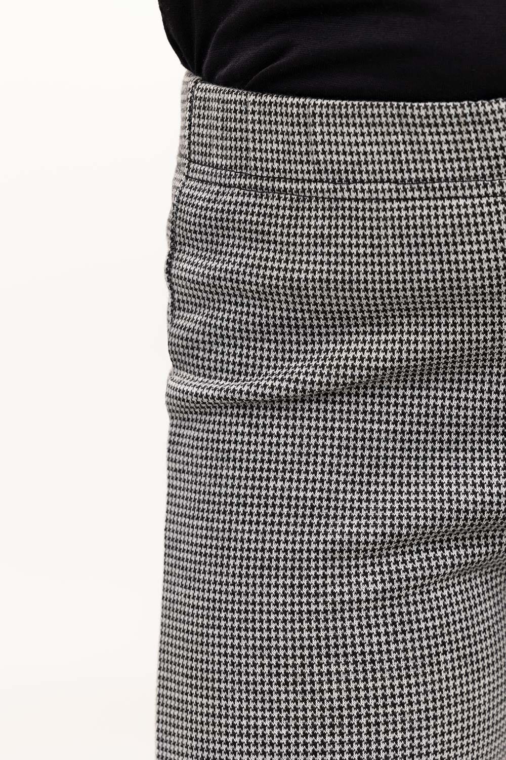 Toddler Girl Black And White Trouser 224-420-005