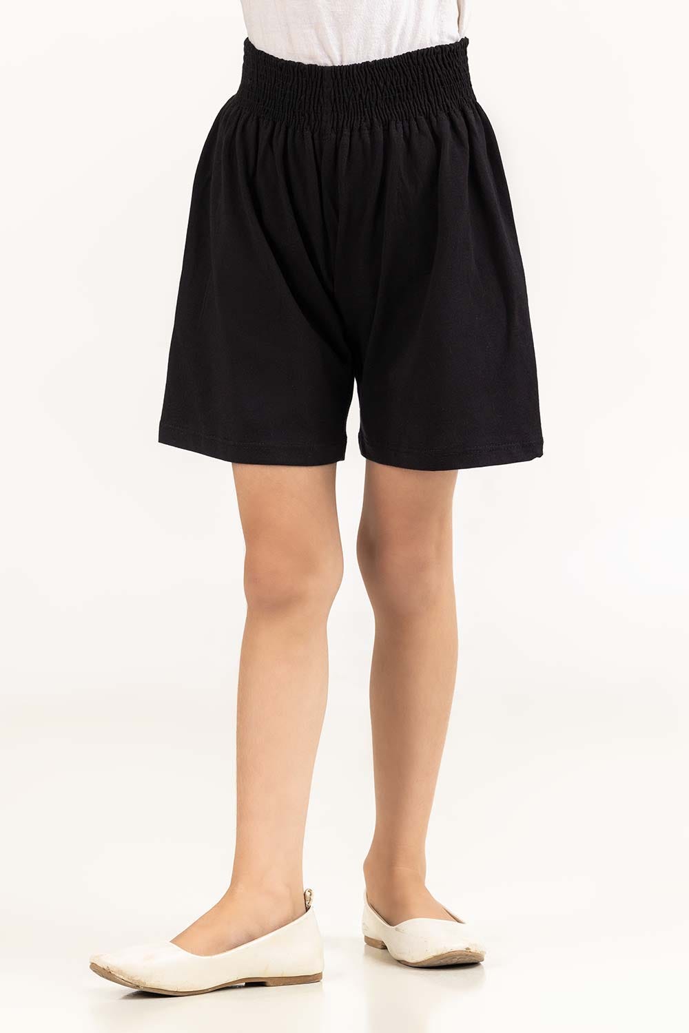 Toddler Girl Black Short 231-619-002