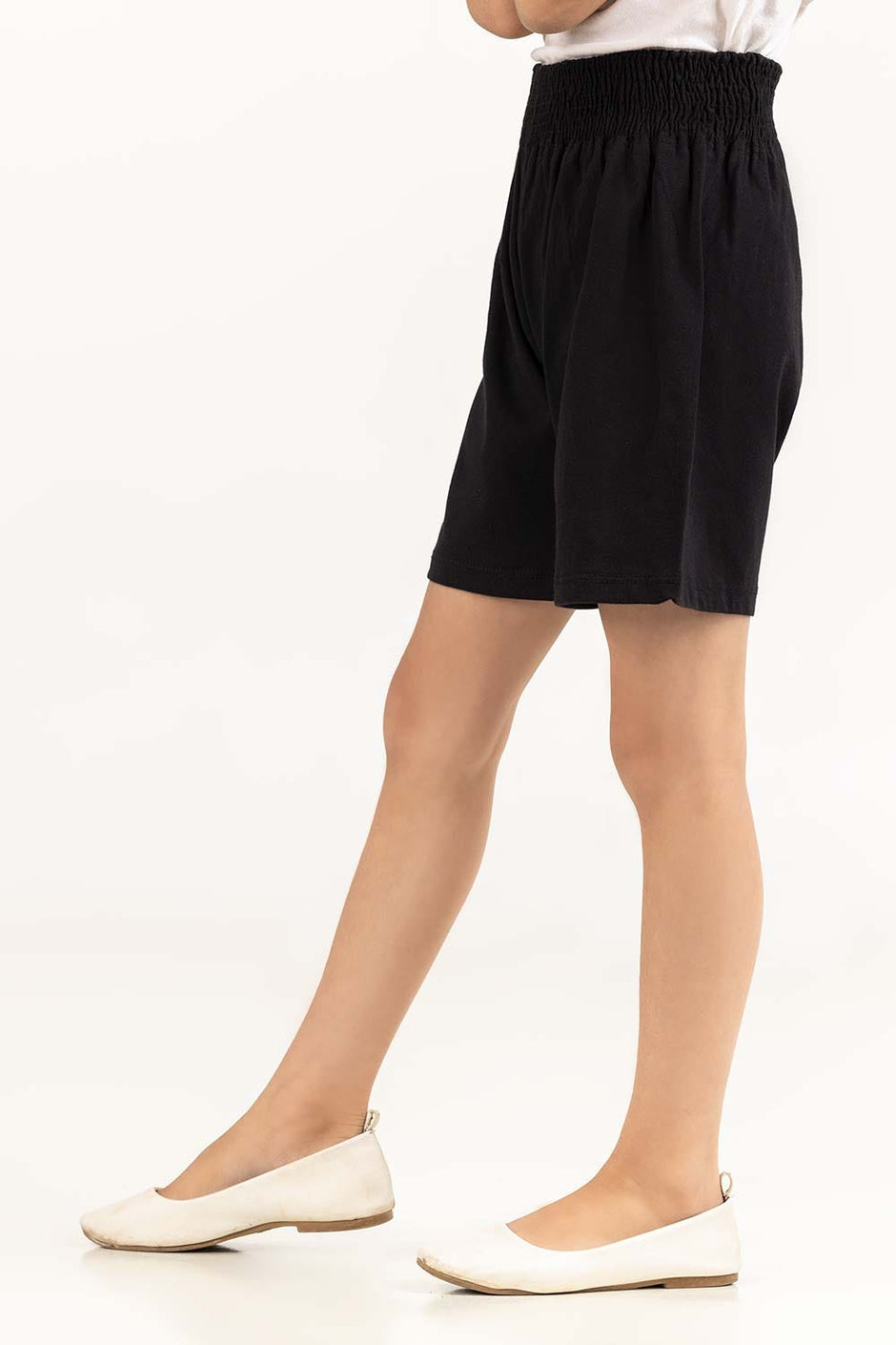 Toddler Girl Black Short 231-619-002
