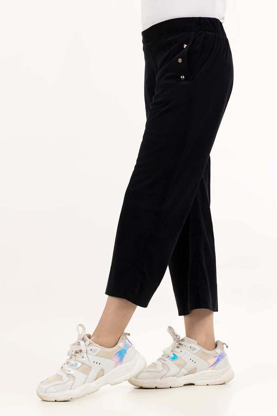 Toddler Girl Black Trouser 224-420-204