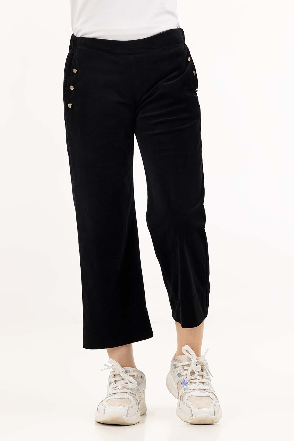 Toddler Girl Black Trouser 224-420-204
