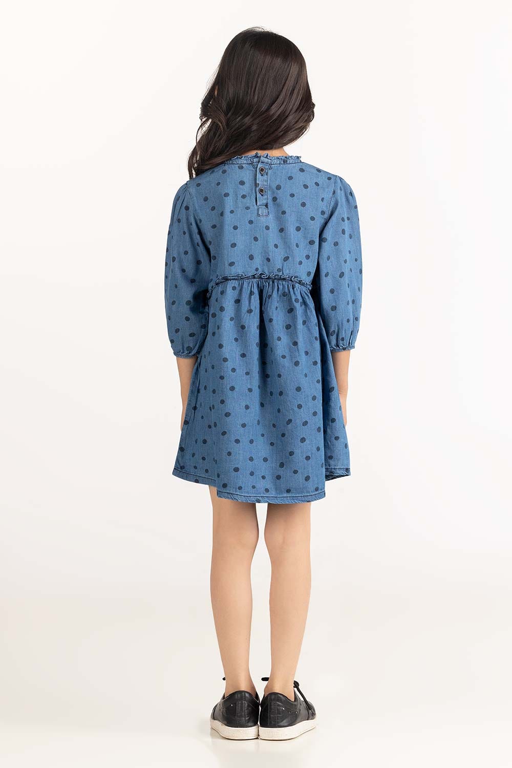 Toddler Girl Blue Dress 231-614-213
