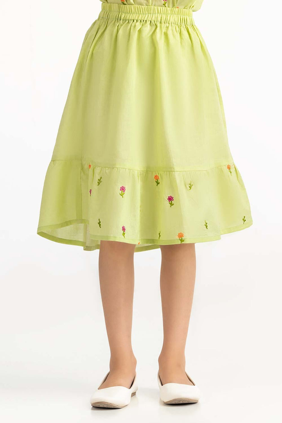 Toddler Girl Green Skirt 231-616-202 B