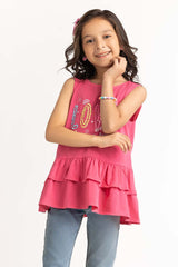 Toddler Girl Hot Pink Dress 231-614-006
