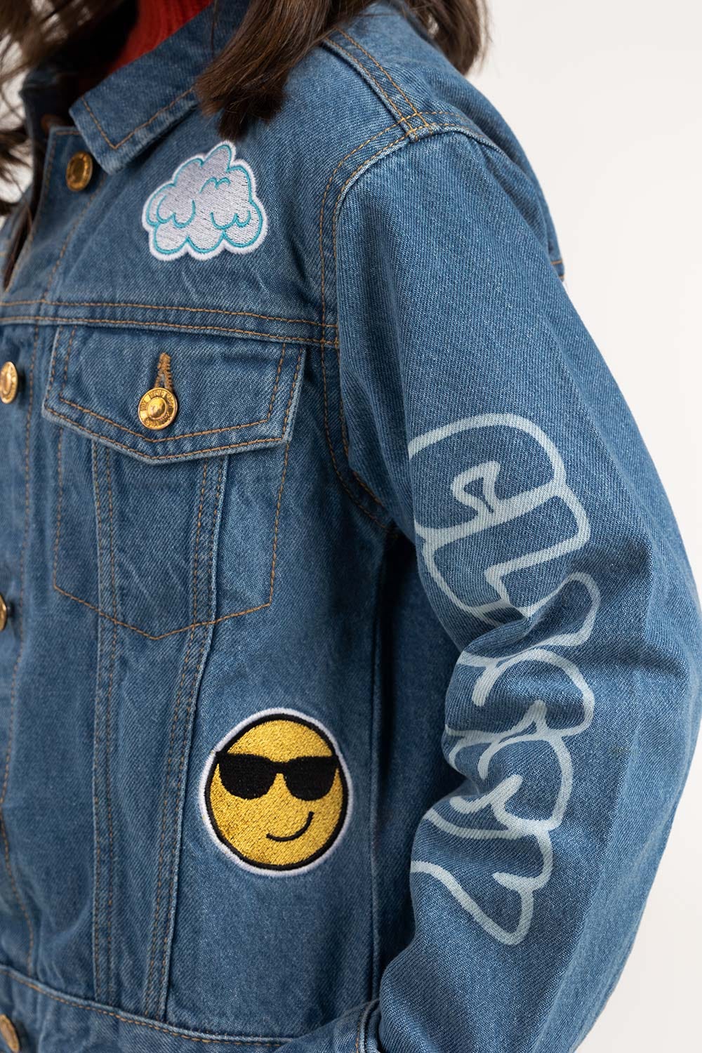 Toddler Girl Light Blue Denim Jacket 224-410-045