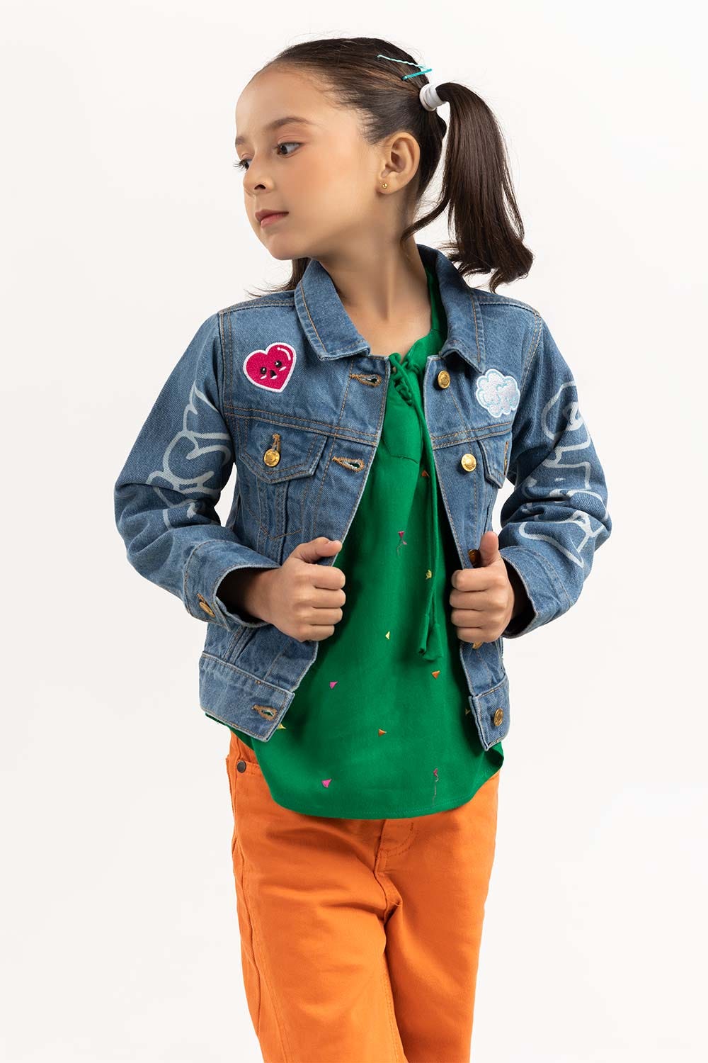 Toddler Girl Light Blue Denim Jacket 224-410-045