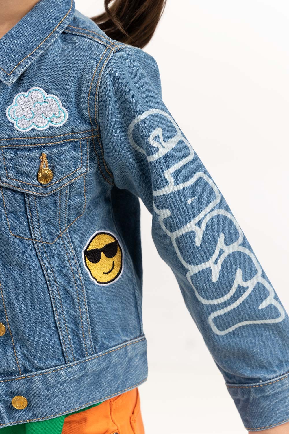 Toddler Girl Light Blue Denim Jacket 224-410-045