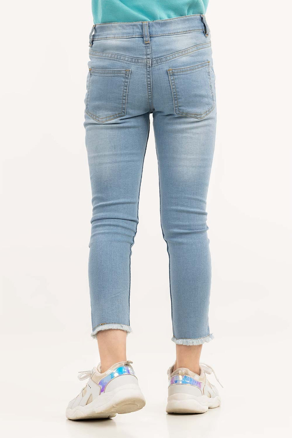 Toddler Girl Light Blue Jeans 224-621-002