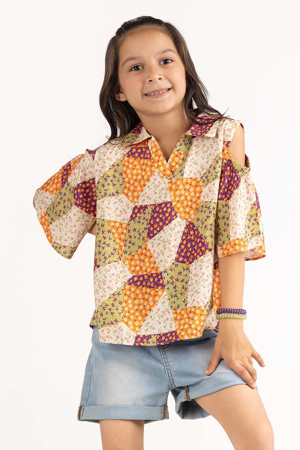 Toddler Girl Multi Blouse 231-617-014