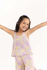 Toddler Girl Purple Jumpsuit 231-615-201