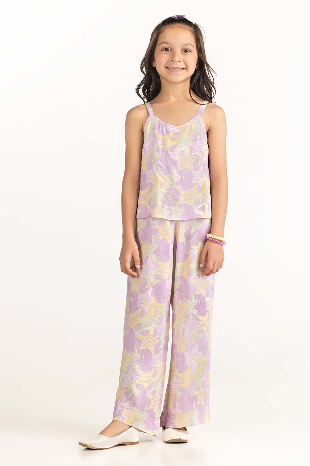 Toddler Girl Purple Jumpsuit 231-615-201