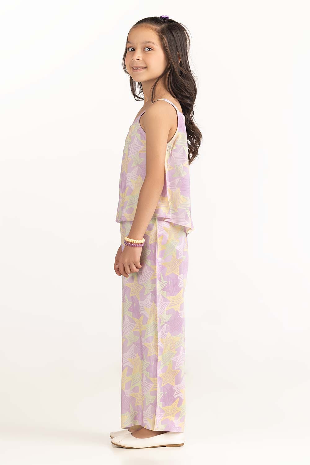 Toddler Girl Purple Jumpsuit 231-615-201
