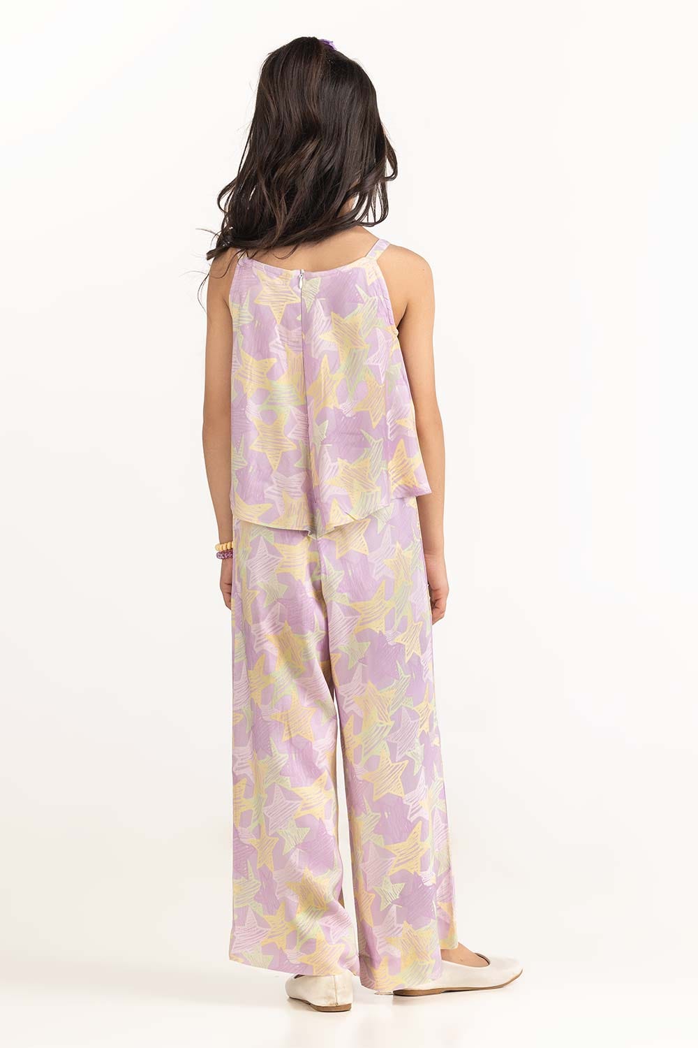 Toddler Girl Purple Jumpsuit 231-615-201