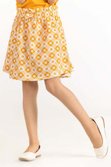 Toddler Girl Yellow Co-Ord Bottom 231-616-020 B