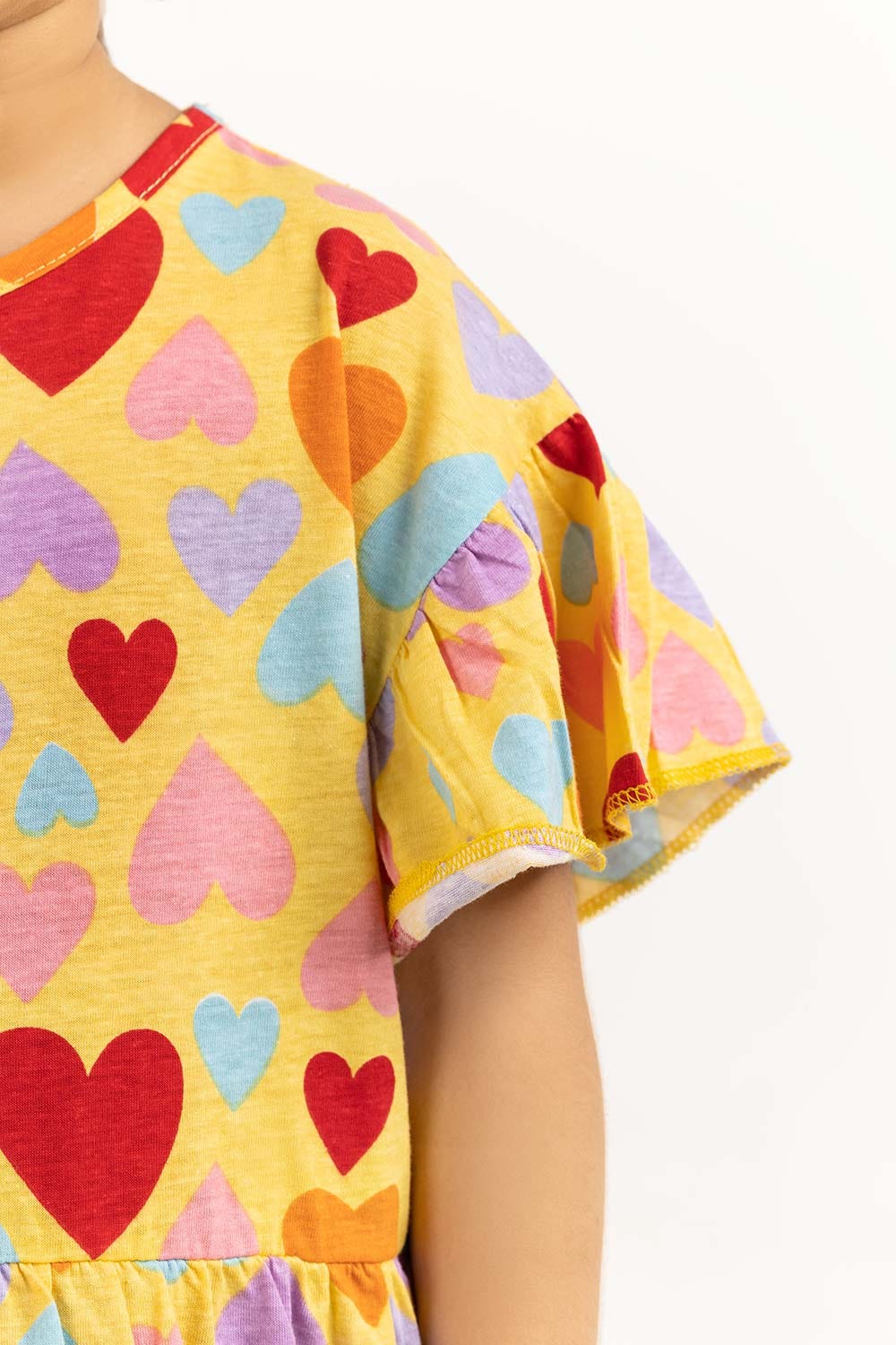 Toddler Girl Banana Dress 231-614-022