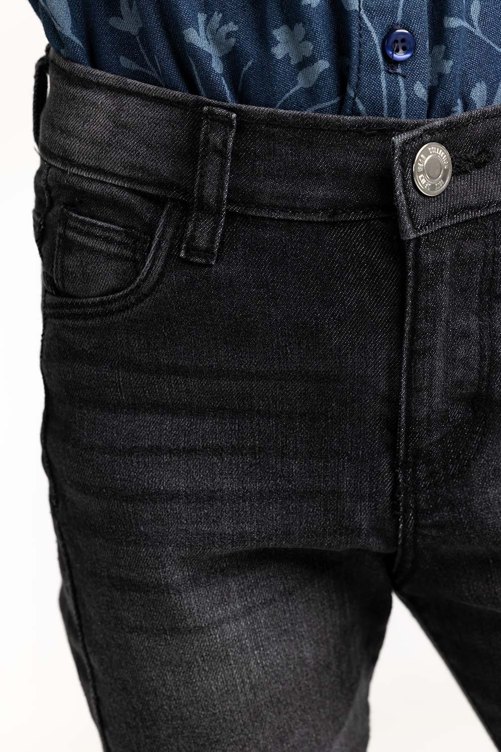 Toddler Girl Charcoal Jeans 224-621-007
