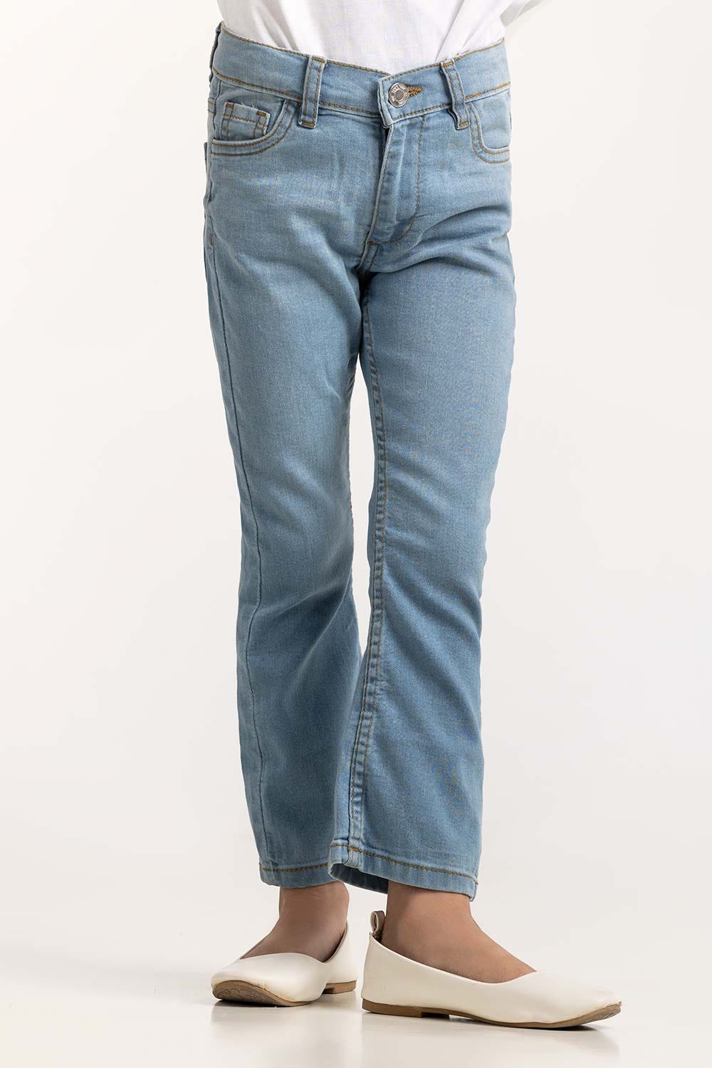 Toddler Girl Light Blue Jeans 224-621-005