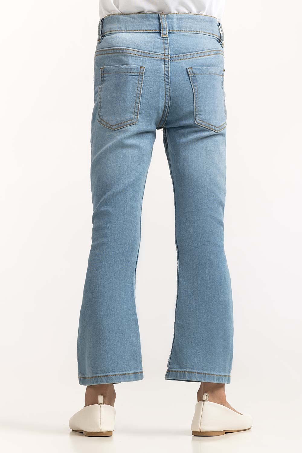 Toddler Girl Light Blue Jeans 224-621-005