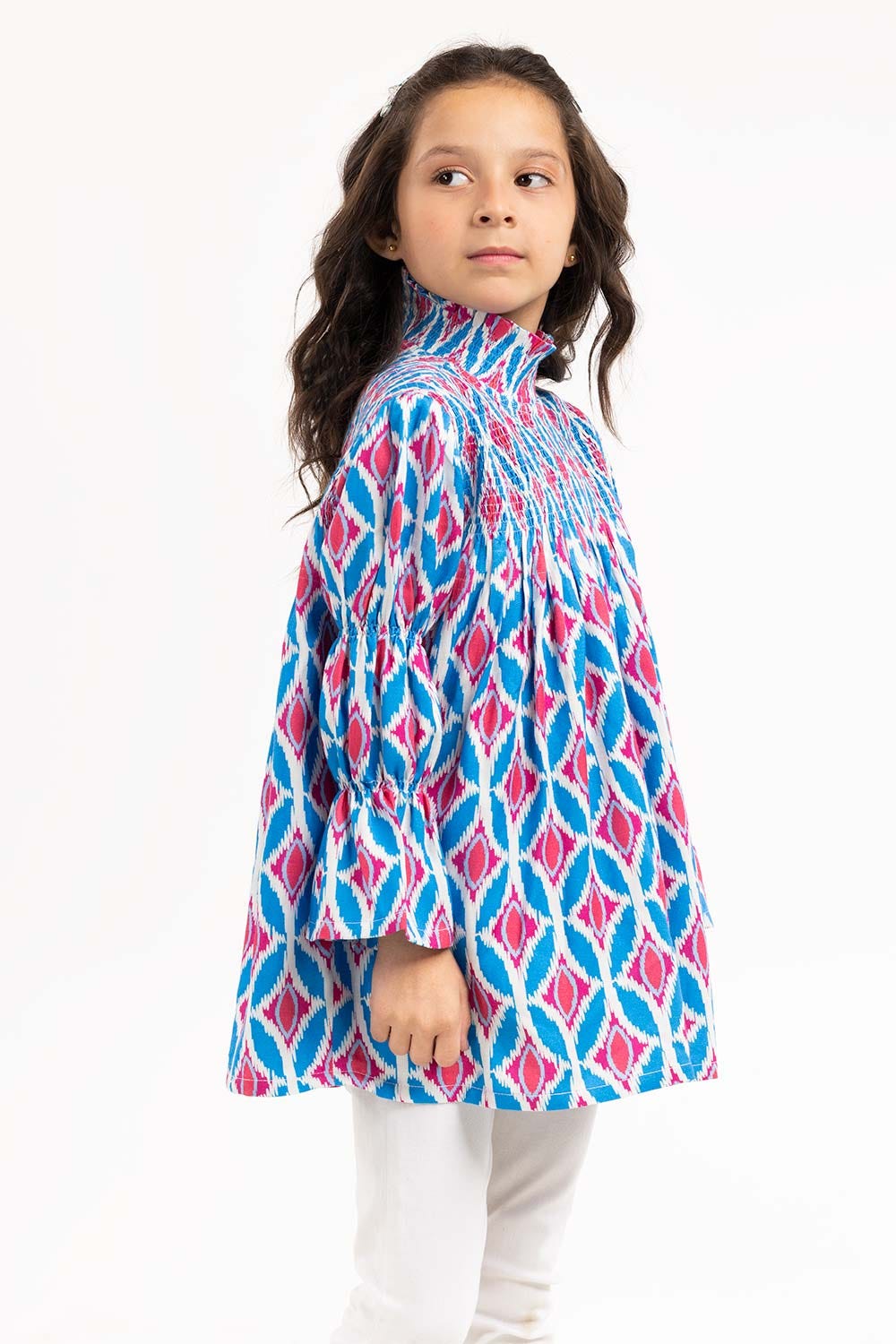 Toddler Girl Multi Woven Blouse 224-614-020