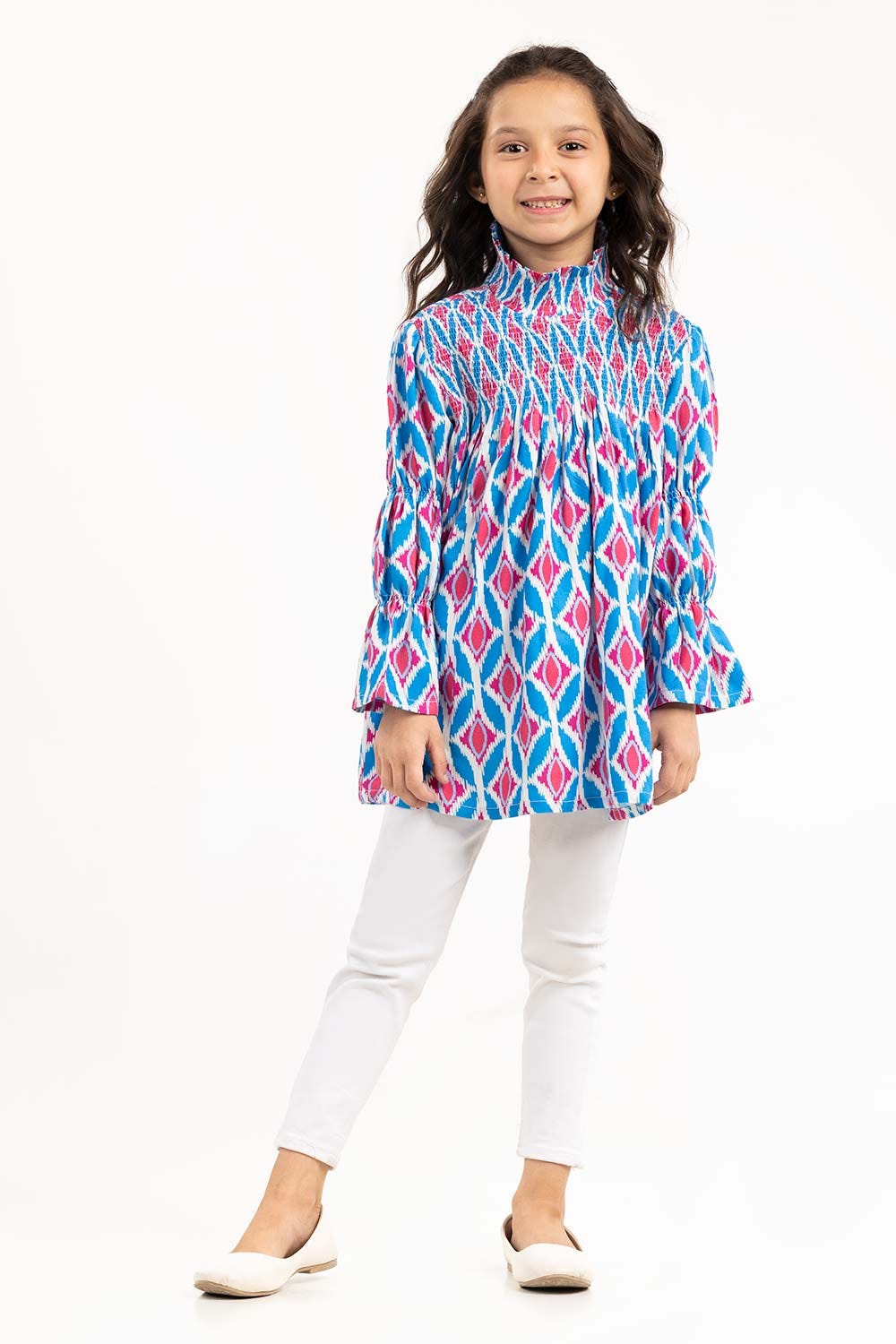 Toddler Girl Multi Woven Blouse 224-614-020