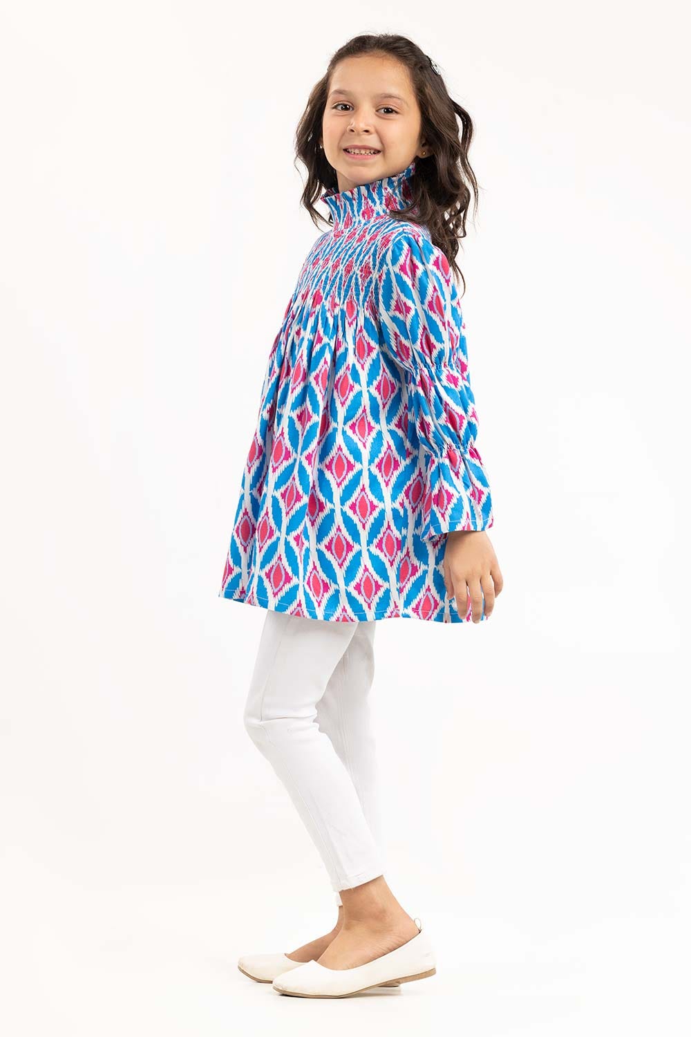 Toddler Girl Multi Woven Blouse 224-614-020