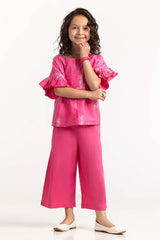 Toddler Girl Pink Shirt TGWS-2210001 A