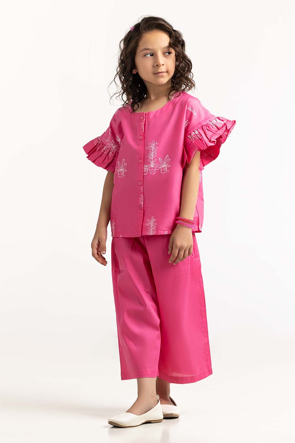 Toddler Girl Pink Shirt TGWS-2210001 A