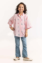 Toddler Girl Pink Shirt TGWT-2210021 B