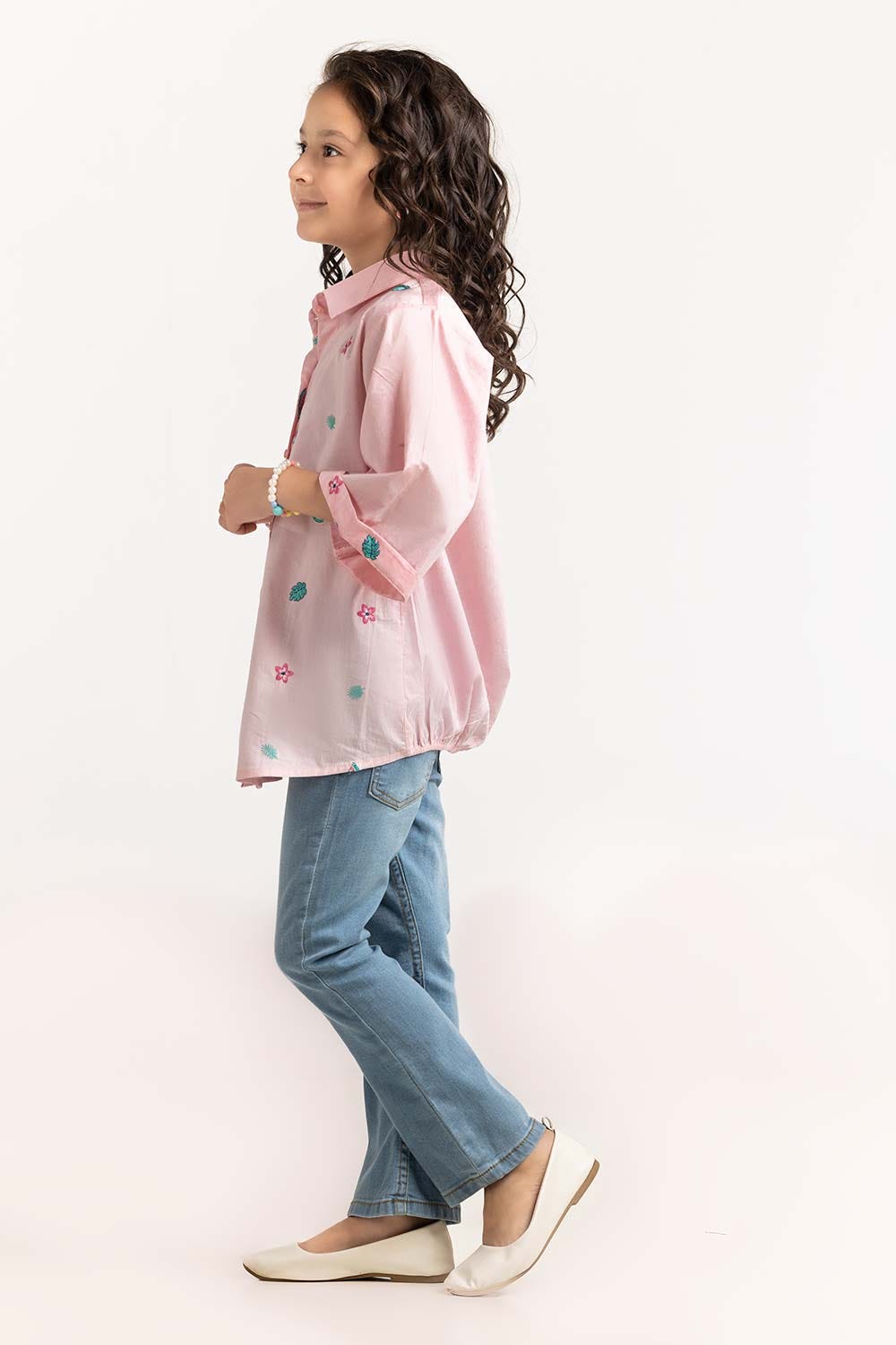 Toddler Girl Pink Shirt TGWT-2210021 B