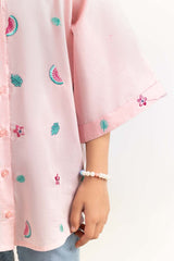 Toddler Girl Pink Shirt TGWT-2210021 B