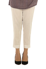 Off White 1 Piece Cambric Trouser TR-18-07