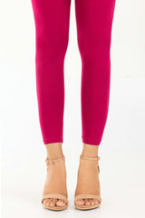 Hot Pink Jersey Tights TR-21-50