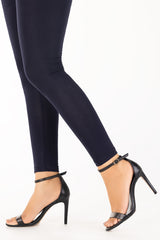 Navy Jersey Tights TR-21-50