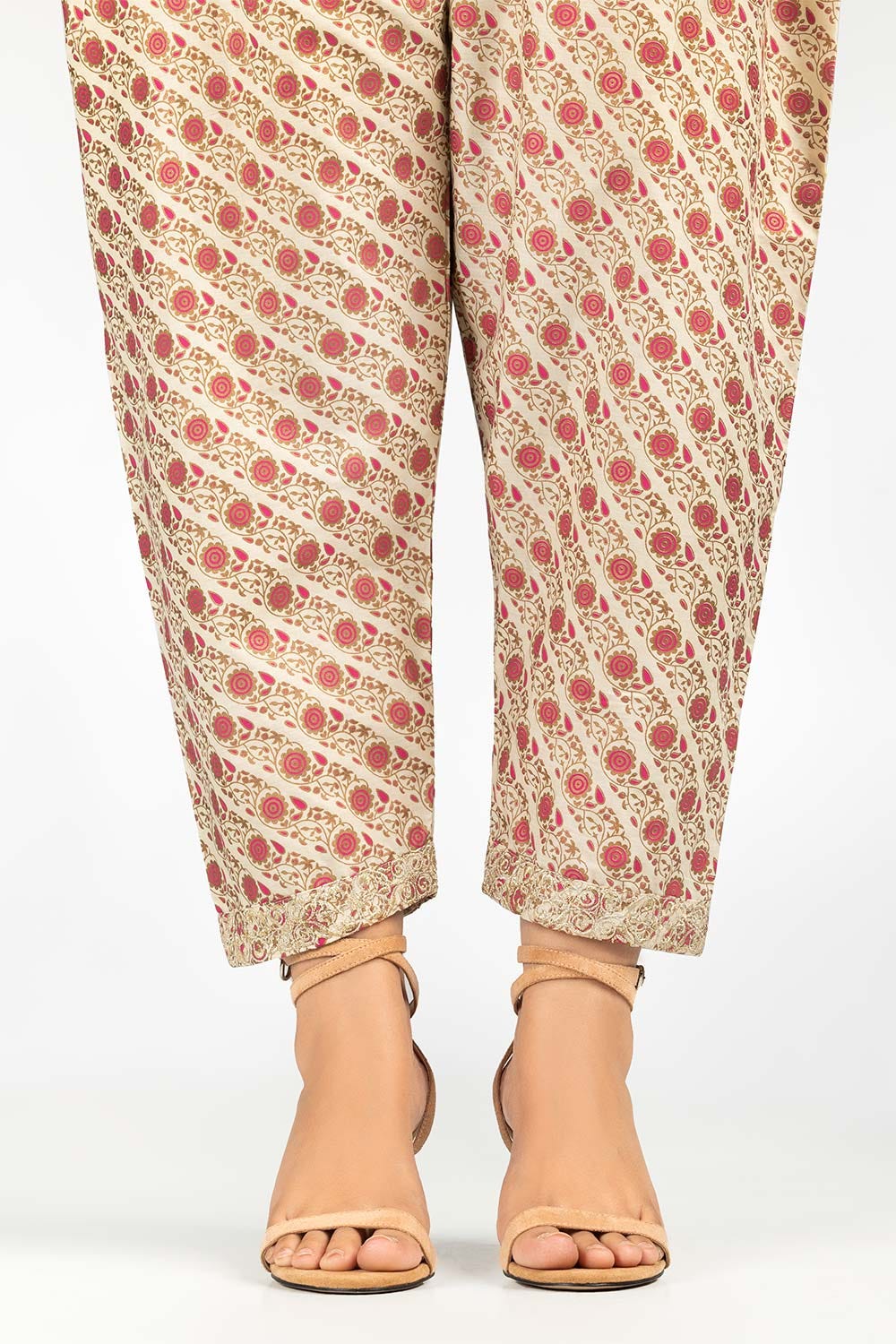 Screen Printed Cambric Shalwar TR-21-97 B