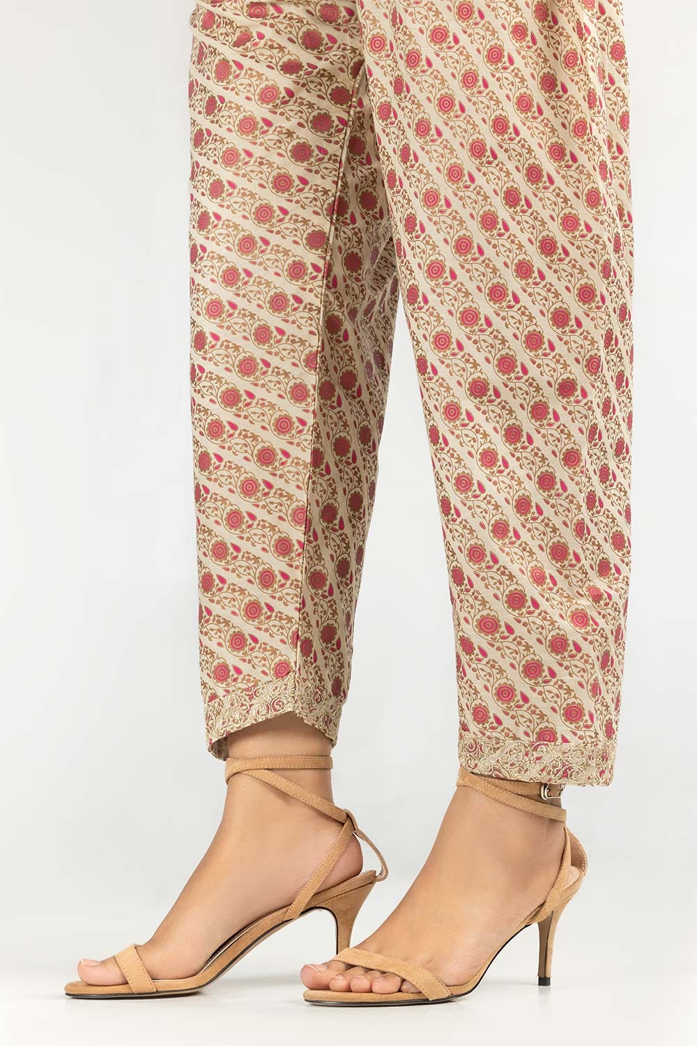 Screen Printed Cambric Shalwar TR-21-97 B