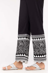 Black Cambric Fashion Trousers