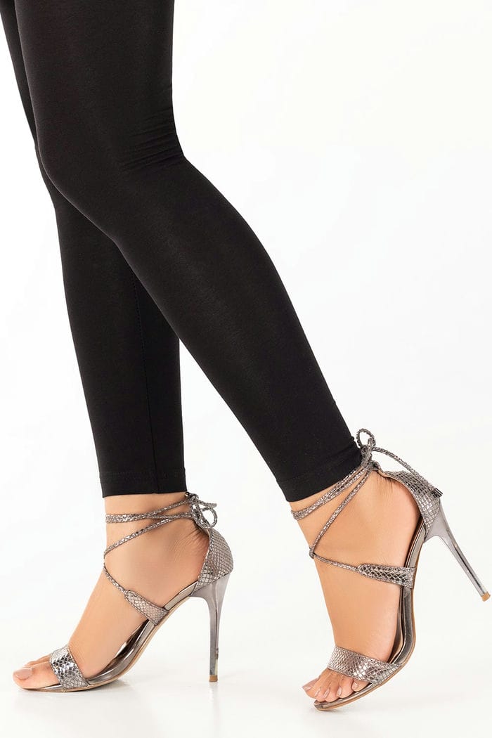 Black Jersey Tights TR-22-50