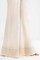 Unstitched Embroidered Cambric Trouser TR-42002