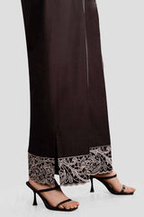 Unstitched Embroidered Cambric Trouser TR-42003