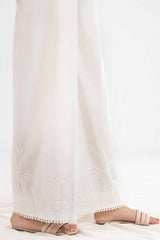 Unstitched Embroidered Cambric Trouser TR-42004