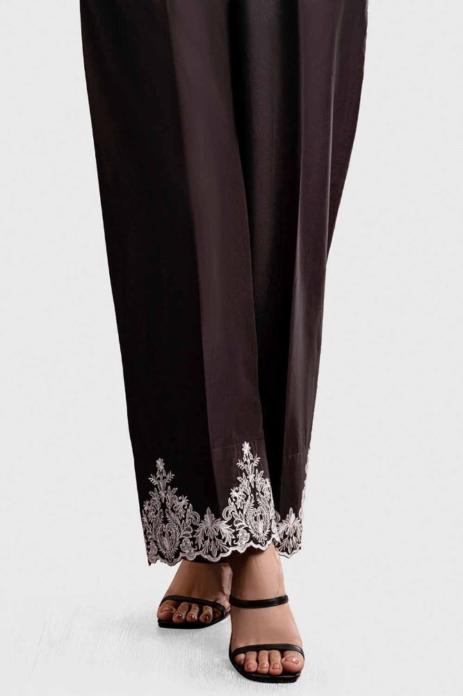 Unstitched Embroidered Cambric Trouser TR-42006