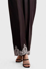 Unstitched Embroidered Cambric Trouser TR-42006