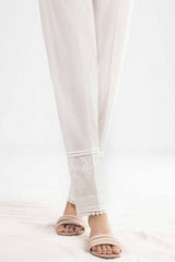 Unstitched Embroidered Cambric Trouser TR-42007
