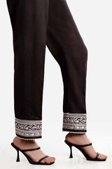 Unstitched Embroidered Cambric Trouser TR-42012