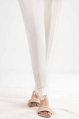Unstitched Embroidered Cambric Trouser TR-42014
