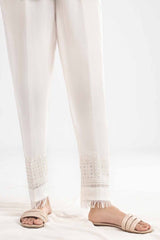 Unstitched Embroidered Cambric Trouser TR-42014