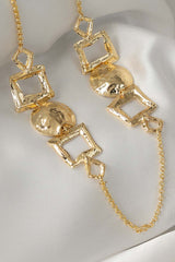 Trendy Golden Necklace IFA-NL-017